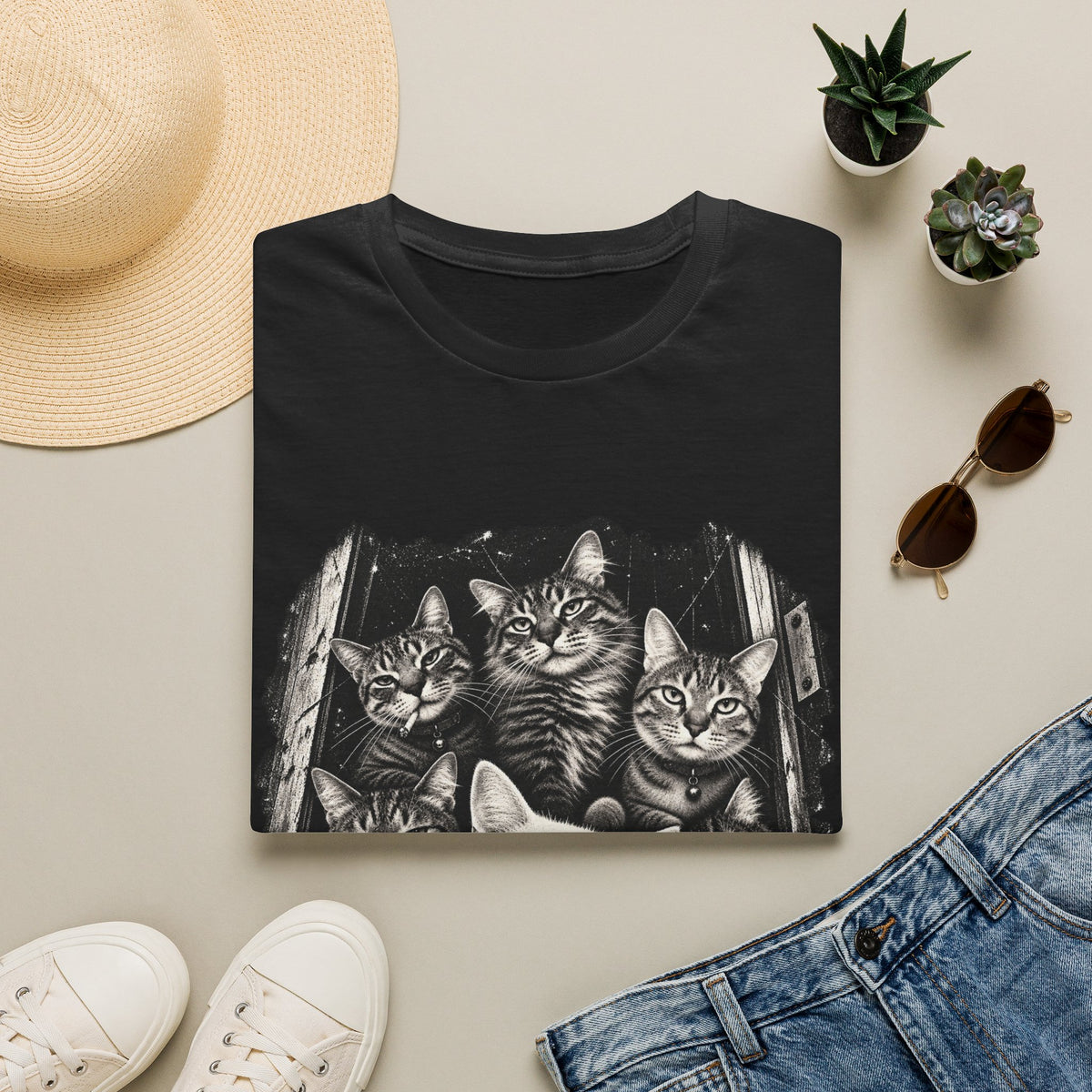 Catty Bunch Men's Graphic Tee
