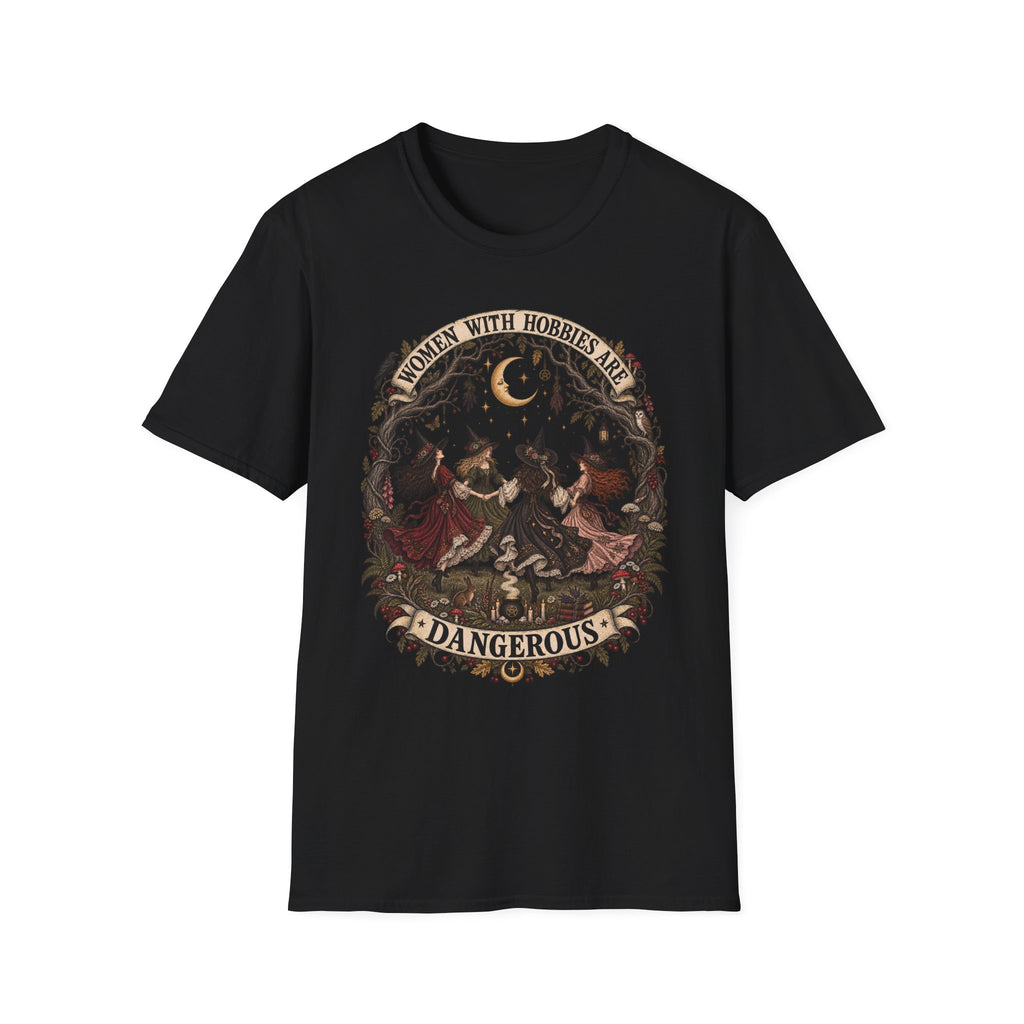 Dangerous Hobbies Witchy Tee