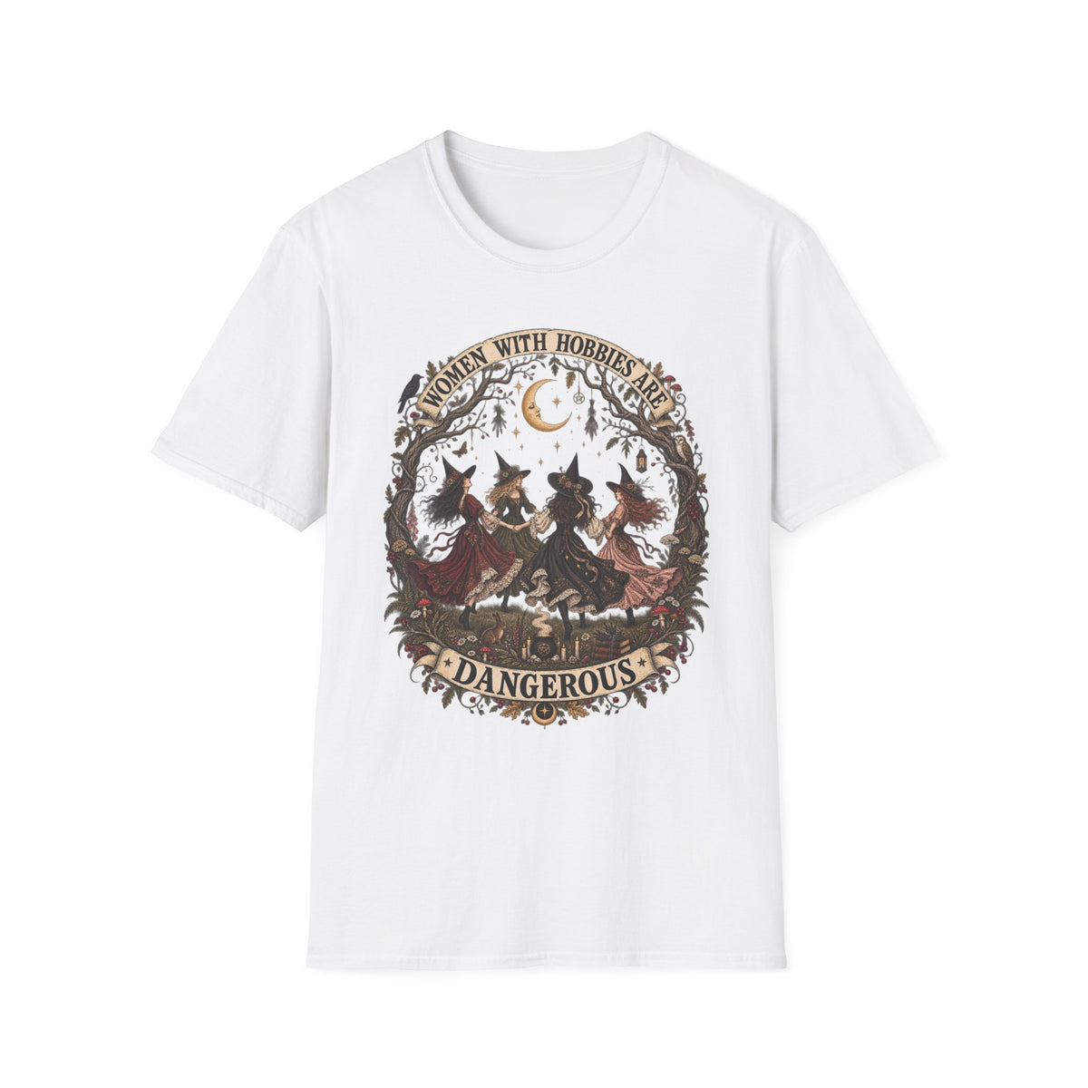 Dangerous Hobbies Witchy Tee