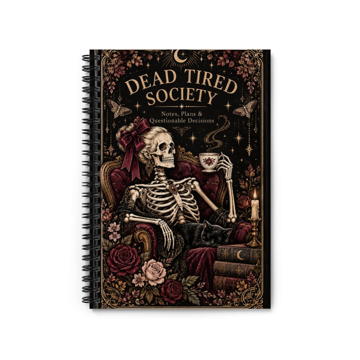 Dead Tired Society Spiral Journal