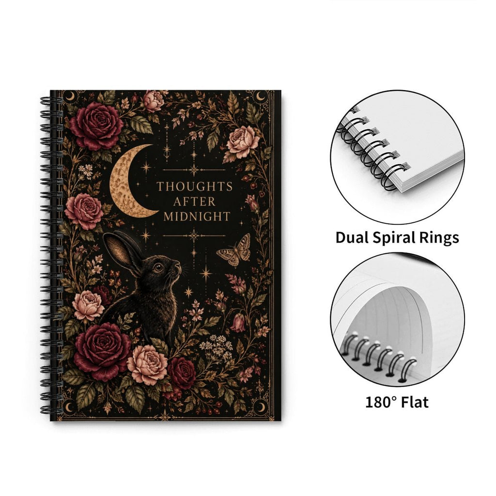 Moonlit Pages Spiral Journal