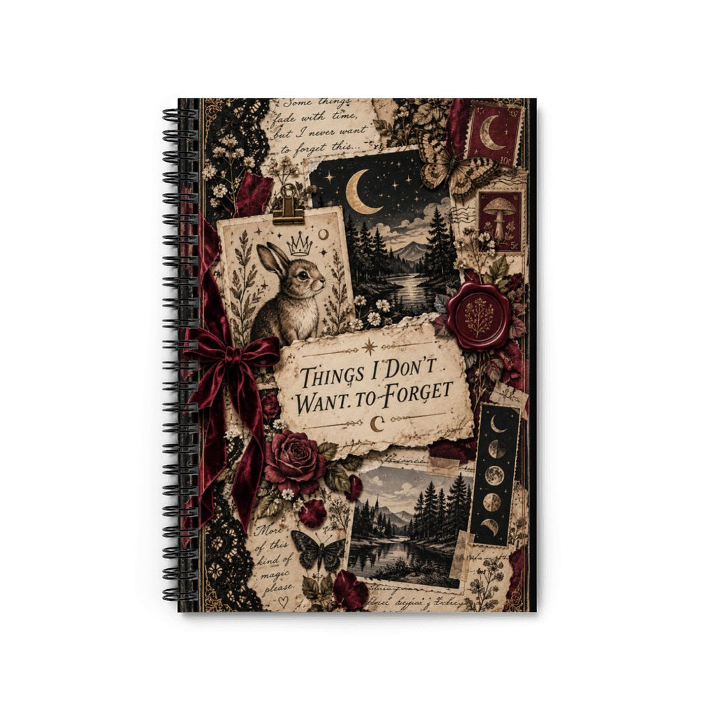 After Dark Thoughts Spiral Journal