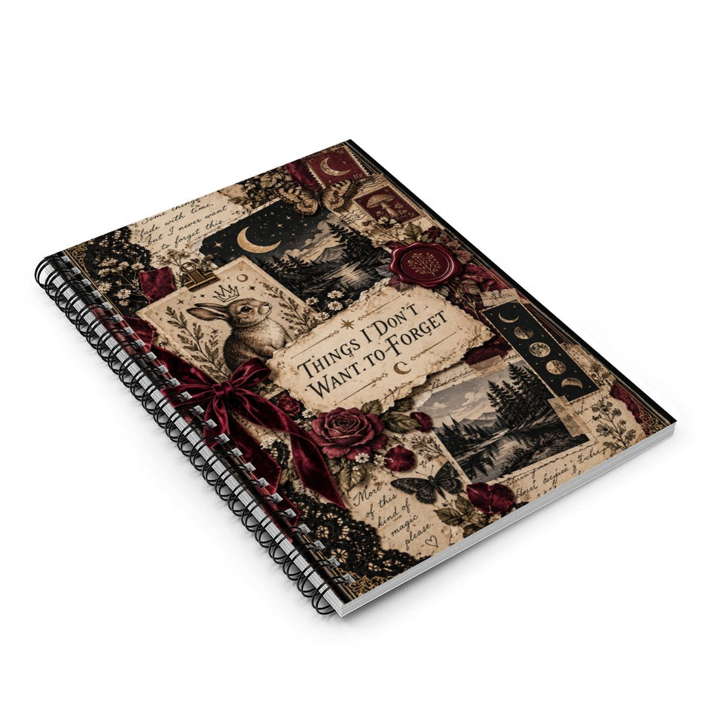 After Dark Thoughts Spiral Journal